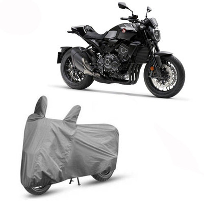 DeepShakshi AUTOMOTIVE Waterproof Two Wheeler Cover for Honda(CB 1000R, Grey)