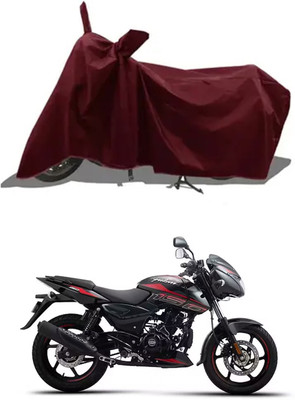 RRZ Two Wheeler Cover for Bajaj(Pulsar 125, Maroon)