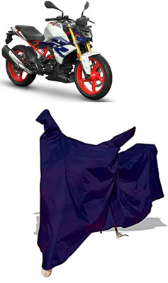 Amexride Two Wheeler Cover for BMW(G 310 R, Blue)