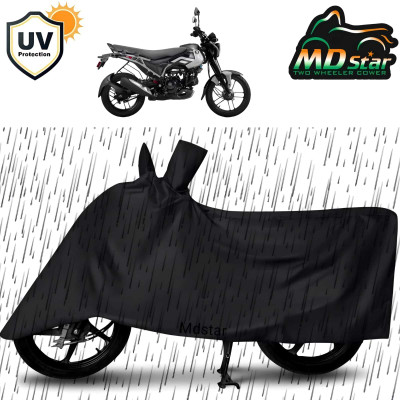 Mdstar Two Wheeler Cover for Hero Electric(Apache RTR 310, Black)