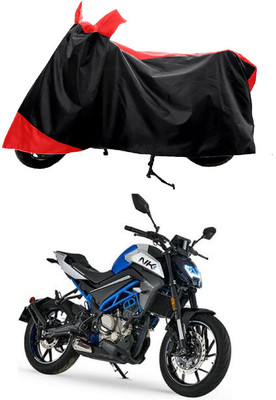 GROFATIK Two Wheeler Cover for CFMoto(300, Red)