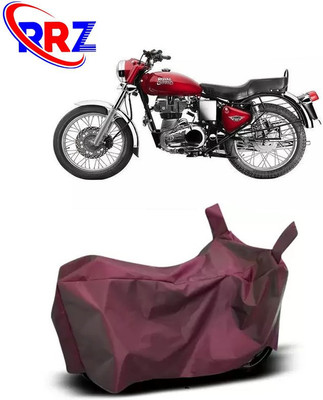 RRZ Waterproof Two Wheeler Cover for Royal Enfield(Electra, Maroon)