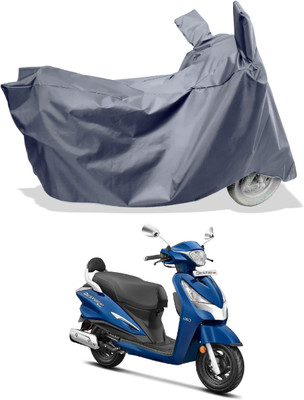 Amexride Two Wheeler Cover for Hero(Destini 125, Grey)
