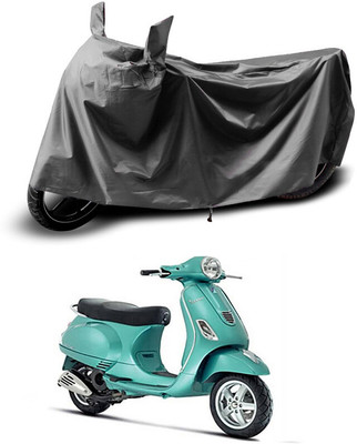 Gali Bazar Waterproof Two Wheeler Cover for Vespa(Vespa VXL 150, Grey)