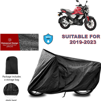 CODOKI Waterproof Two Wheeler Cover for Yamaha(FZ-FI, Black)