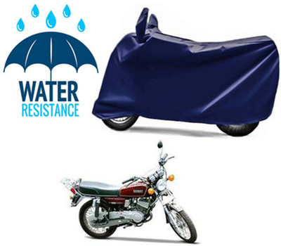 DeepShakshi AUTOMOTIVE Waterproof Two Wheeler Cover for Yamaha(RX 100, Blue)