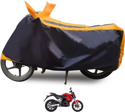 Euro Care Waterproof Two Wheeler Cover for Revolt(RV 400, Orange)