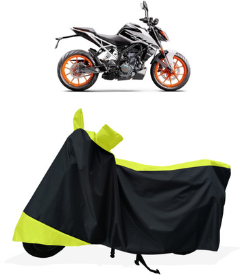 Tricway Two Wheeler Cover for KTM(200 Duke BS6, Yellow)