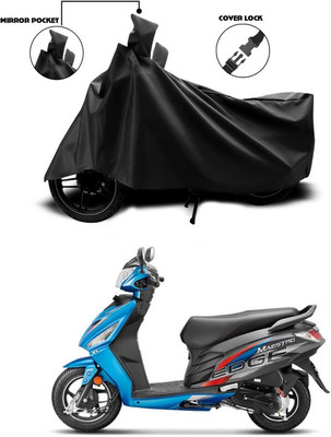 DeepShakshi AUTOMOTIVE Two Wheeler Cover for Hero(Maestro Edge, Black)