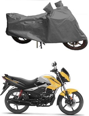 Mdstar Waterproof Two Wheeler Cover for Hero(Passion Pro i3S, Grey)