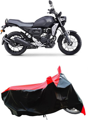 KEDIT Two Wheeler Cover for Yamaha(FZ-X, Red)