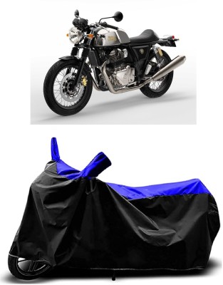 VESMEI Two Wheeler Cover for Royal Enfield(650GT BS6, Blue)