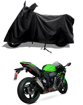 GROFATIK Two Wheeler Cover for Kawasaki(Ninja ZX-10R SE, Black)