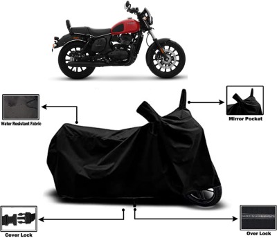 Amexride Two Wheeler Cover for Yezdi(Roadster, Black)