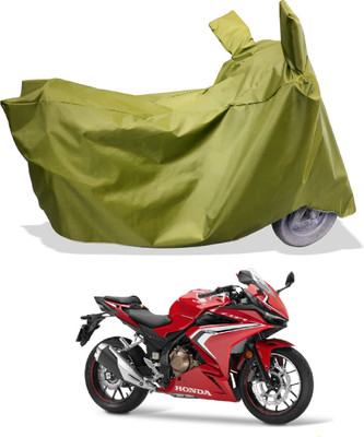 Amexride Two Wheeler Cover for Honda(CBR500R, Maroon)