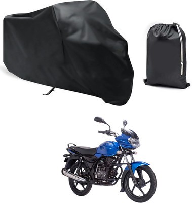 CODOKI Waterproof Two Wheeler Cover for Bajaj(Discover 100 DTS-i, Black)