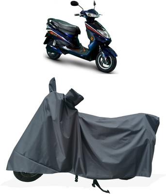 Tricway Two Wheeler Cover for Okinawa(Ridge Plus, Grey)