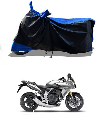 DeepShakshi AUTOMOTIVE Waterproof Two Wheeler Cover for Honda(CBF 1000, Blue)