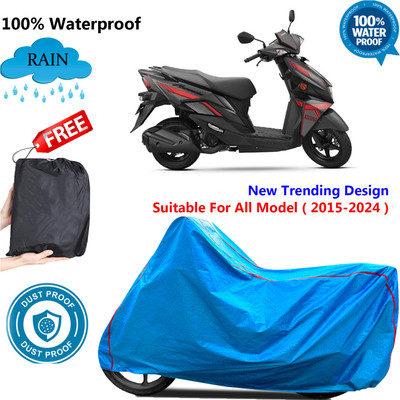 OliverX Waterproof Two Wheeler Cover for Suzuki(Avenis 125, Blue)