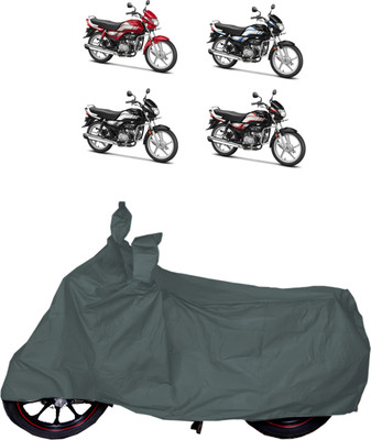 UKIGAL Two Wheeler Cover for Hero(CD 100 SS, Grey)