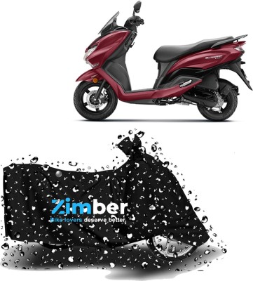 THE REAL ARV Two Wheeler Cover for Suzuki(Burgman Street, Black)