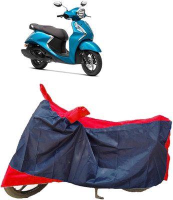 AutoFave Two Wheeler Cover for Yamaha(Fascino, Multicolor)