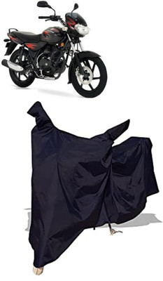 Amexride Two Wheeler Cover for Bajaj(Discover 125 DTS-i, Black)