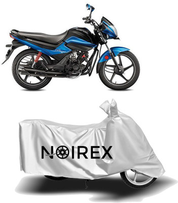 NOIREX Two Wheeler Cover for Hero(Splendor I Smart, Silver)