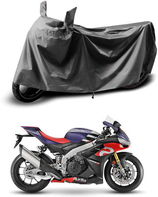Gali Bazar Waterproof Two Wheeler Cover for Aprilia(RSV4, Grey)