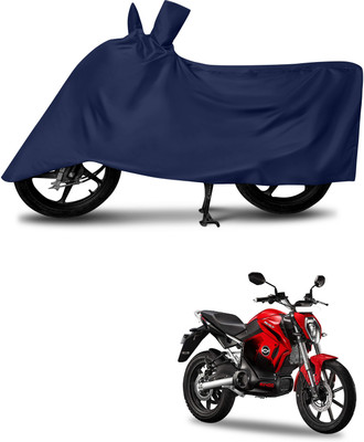 Mdstar Waterproof Two Wheeler Cover for Revolt(RV 400, Blue)