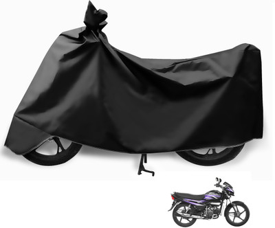 Euro Care Waterproof Two Wheeler Cover for Hero(Super Splendor, Black)