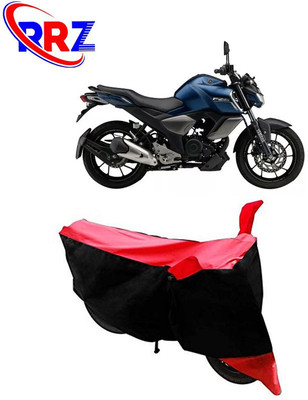 AutoGalaxy Waterproof Two Wheeler Cover for Yamaha(FZ-S FI, Black, Red)