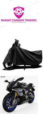 bhagat chander traders Waterproof Two Wheeler Cover for Yamaha(YZF R1M, Black)