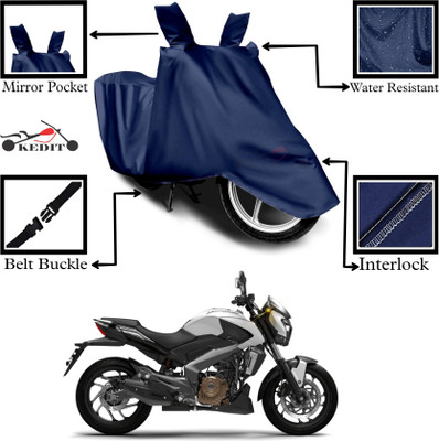 KEDIT Two Wheeler Cover for Universal For Bike(Dominar 400, Blue)