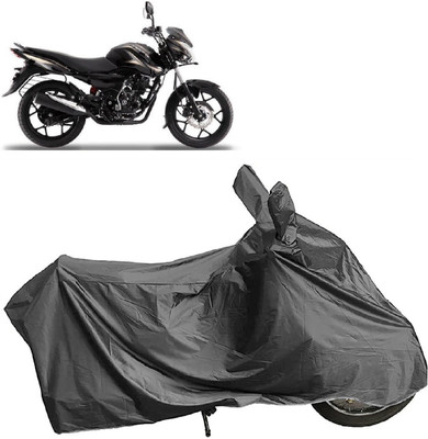DIGGU Two Wheeler Cover for Bajaj(Discover 150 s, Grey)