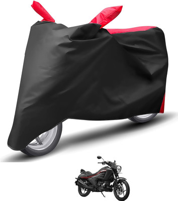 Caronix Waterproof Two Wheeler Cover for Suzuki(Intruder 250, Red)