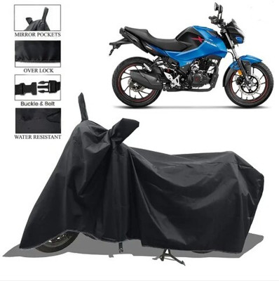 JVBRANGI Waterproof Two Wheeler Cover for Hero(Xtreme 200R, Black)