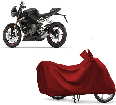 EGAL Two Wheeler Cover for Triumph(Street Triple RS, Maroon)