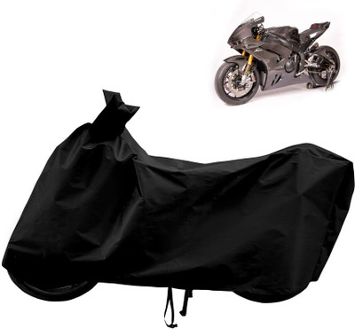 Horseyaart Waterproof Two Wheeler Cover for Honda(CBR1000RR Fireblade, Black)