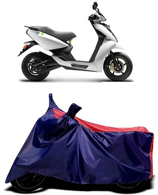 VESMEI Two Wheeler Cover for Yamaha(Alpha BS6 BS6, Red)