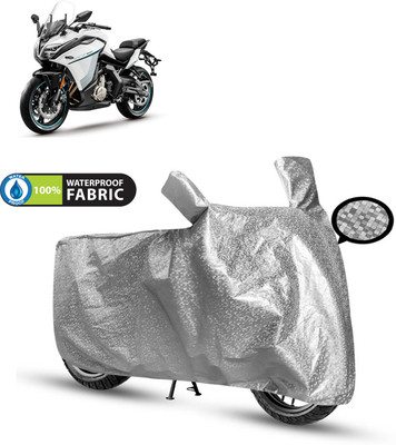 CODOKI Waterproof Two Wheeler Cover for CFMoto(650GT, Silver)