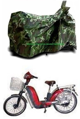 DSAMI Two Wheeler Cover for Hero(Electric Zippy, Multicolor)