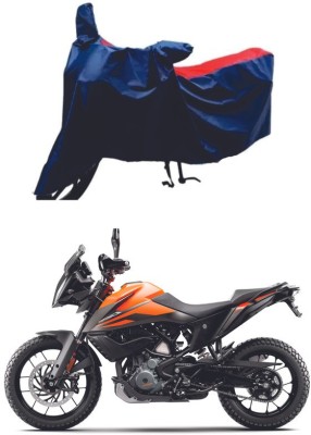 prajapati Waterproof Two Wheeler Cover for KTM(390 Adventure BS6, Red, Blue)