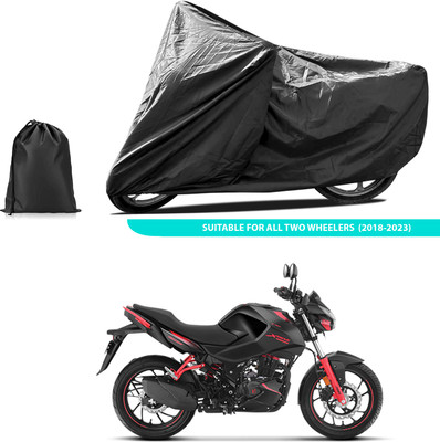PAGORA Two Wheeler Cover for Hero(Motocorp Xtreme 160 R, Black)