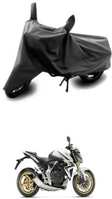 Tritika Waterproof Two Wheeler Cover for Honda(CB300R, Grey)
