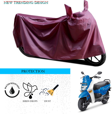 ANTHUB Waterproof Two Wheeler Cover for Honda(Cliq, Maroon)