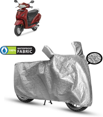 PAGORA Waterproof Two Wheeler Cover for Honda(Activa 4G, Silver)