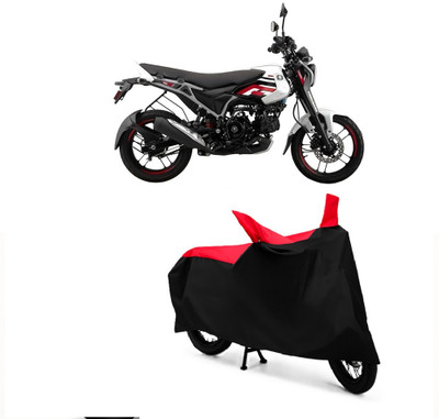 Autohug Waterproof Two Wheeler Cover for Bajaj(Freedom, Black, Red)