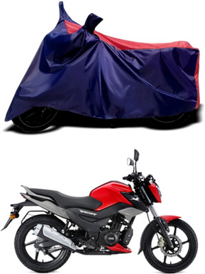 RAQTRO Waterproof Two Wheeler Cover for TVS(Raider, Red, Blue)