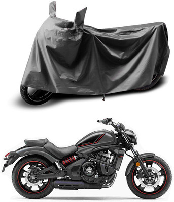 Gali Bazar Waterproof Two Wheeler Cover for Kawasaki(Grey)